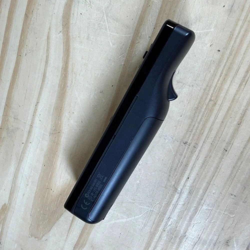 Nintendo Wii Remote Plus Black Wii MotionPlus INSIDE RVL-036 Controller